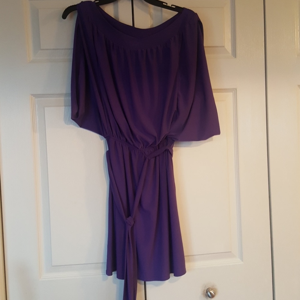 Purple dress